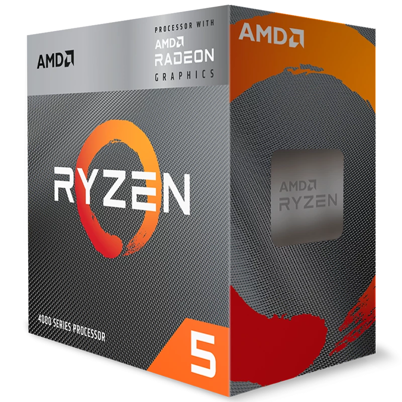 Procesador AMD Ryzen 5 4600G 4.2GHz 8MB Zen2 Gráficos Radeon AM4 c/ Cooler